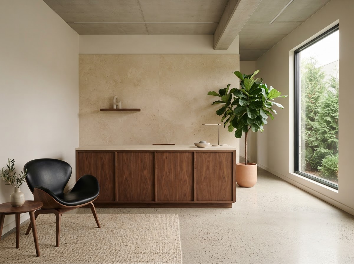 Palmer & Herman Chiropractic reception area